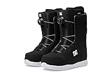 DC Womens Phase Boa Snowboard Boots, Color: Black/White, Size: 7.5 (ADJO100031-BKW-75B)
