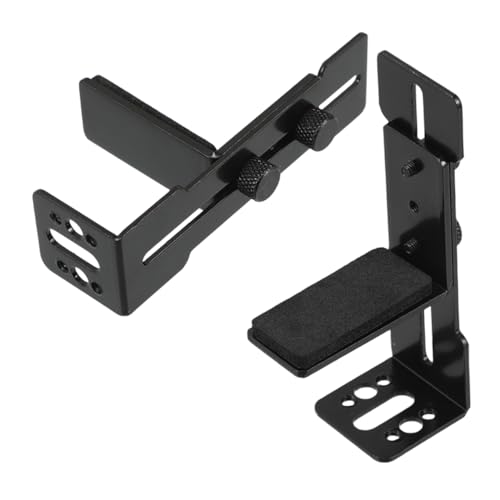 POPETPOP 2piezas Soporte De Gpu para Tarjetas Gráficas Previene El Sagging y Optimiza El Flujo De Aire Compatible Cajas De Pc y Ventiladores Negro