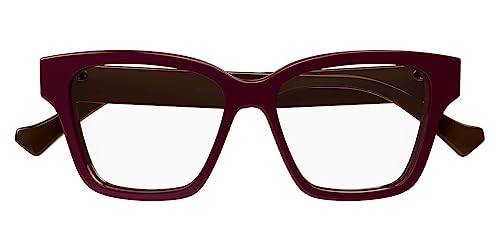 Gucci GG 1302O 005 Burgundy Cat Eye Women's Eyeglasses