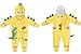 Toddler Boys Rain Suit Lightweight Waterproof Coveralls Cartoon Fire Breathing Dragon Hoodie Rain Jacket 2-4 years M Size