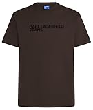 KARL LAGERFELD JEANS, Hombre, Gorro Essential con Logo, Negro, Talla Única