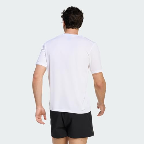 adidas Herren Workout Essentials Base Shirt, White, L – Ansicht 2