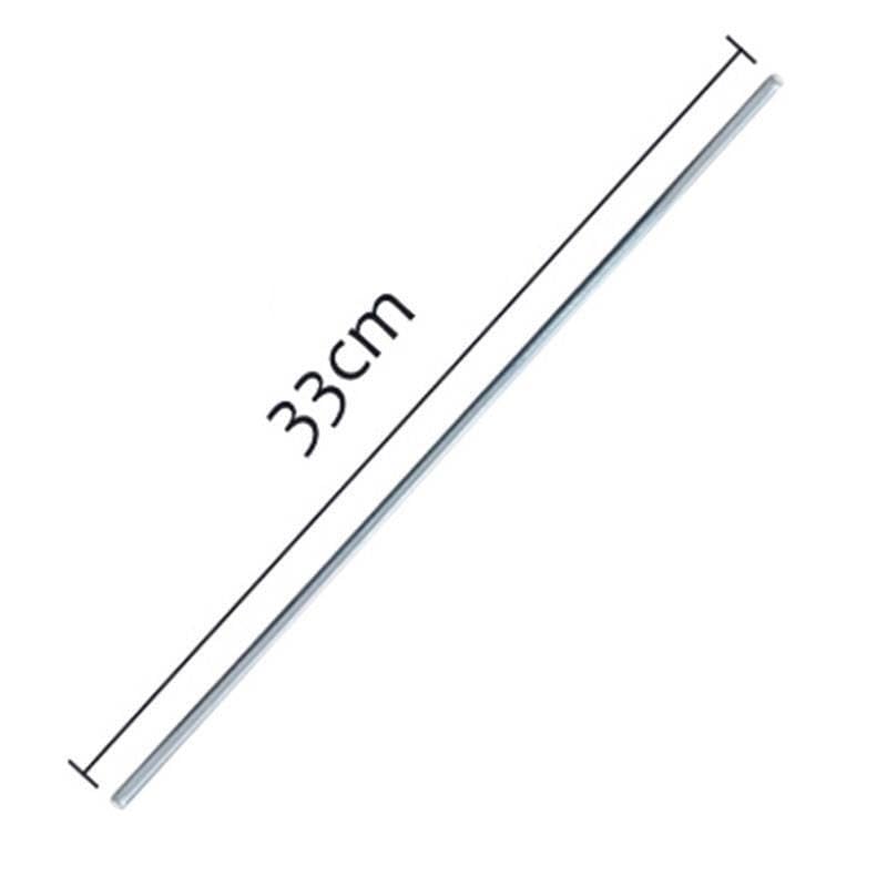Srebrne pręty do lutowania twardego aluminium, Flux Cored Aluminum Welding Rods 380-420°C 1.6mm-2mm 330mm-500mm Pack Of 10(2mm 500mm)