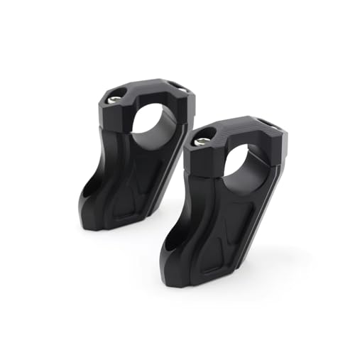 Extension de guidon moto argent pour rehausser le poste de pilotage BMW R9T