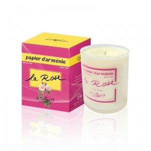 Bougie Papier D'Arménie - La Rose - 220 grs [Health and Beauty]