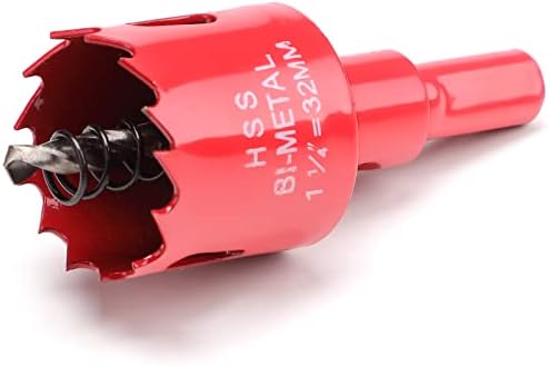 100mm Hole Saws Cutter, Bi-Metal Wood Drill Bit for Cutting Plywood, Fiberglass, PVC Board, Plastic and Drywall