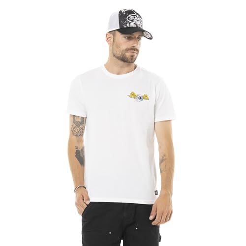 T-shirt homme respirant et naturel en pur coton Flying Eyes