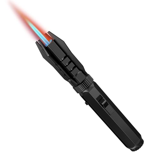 Encendedor soplete WCX HB300, llama ajustable y recargable miniatura 1