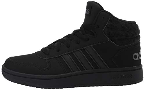 Adidas Men's Hoops 2.0 Mid Sneaker, Core Black/Core Black/Grey Six, 8.5 M Us #TOP7