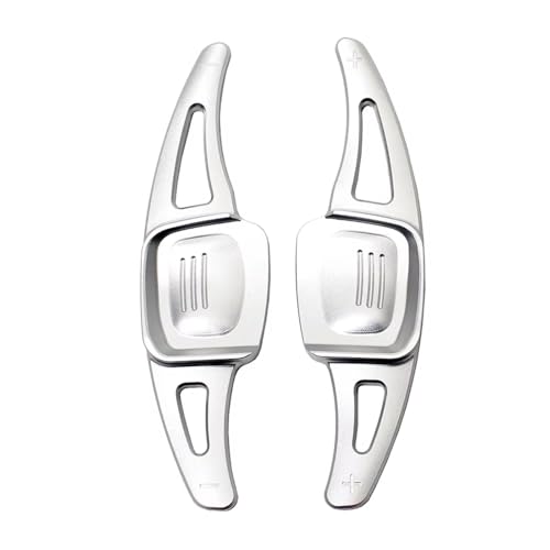 �Ԃ̃p�h���V�t�g Compatible With For Golf MK8 2020-2022 For Passat 2018-2020 For C-TREK 2017-2020 �Ԃ̃X�e�A�����O�z�C�[���p�h���V�t�^�[�������u�ƌ݊���������܂�(Silve