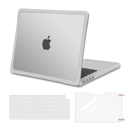 Coque Souple MOSISO Pour MacBook Pro 14 Pouces (2021-2024 M1-M4) - PP Mat Antidérapant - Protection Légère