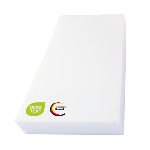 KiNDERWELT - KiNDERWELT Schaumstoff Polster 90x40x6 cm, Schaumstoffplatte 6 cm, Polster aus Schaumstoff, Schaum Matratze für DIY Polsterung Möbel, Matratzenauflage, Camping, Basteln