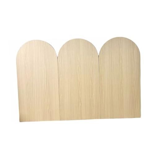 Divisor De Habitación Corto De Madera, Pared De Partición De Habitación De 3 Paneles, Pantalla De Partición Independiente,Haga Un Uso Eficiente del Espacio(Color 1,120x80cm)
