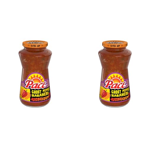 Image of Pace Ghost Pepper Habanero Extra Hot Salsa, 16 oz Jar (Pack of 2)