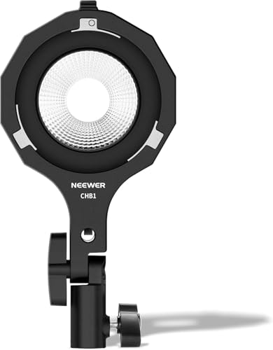 Adaptateur de monture Bowens pour lampe vidéo portable HS60B en tournage et interview