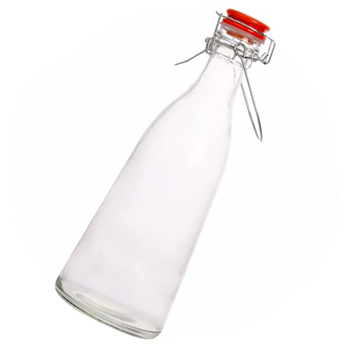 Luxshiny Bouteille à Clapet Hermétique Fermeture Mécanique Bouteille De Brassage Pratique