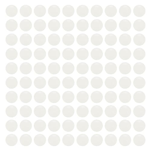 uxcell 200Pcs Nylon Bearing Balls 5/32" 3.969mm Polishing Solid Ball, G2 Precision, White
