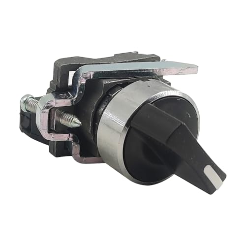 Interrupteur sélecteur XB4BD21 métal 22 mm Stay Put 1NO