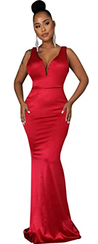 Image of FairyLove Womens Sexy Bridesmaid Formal Evening Gown Dresses Wedding Guest Dress
