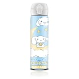 Generic Anime Kitty Water Bottle,Cartoon Anime Water Bottle Cup,Reusable Water Bottle for Girls 500ml (04)