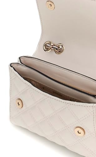 Sac à main GUESS Giully II mini convertible blanc crème pour libérer vos mains