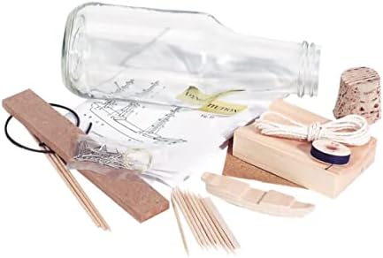 Pirate Ship in a Bottle Kit - Includes All Parts to Create a Mini Ship in a Bottle - VERY Challenging, Are You up for It? image 4