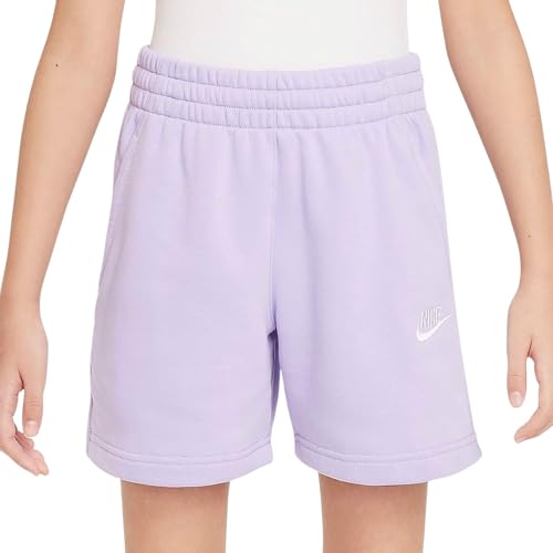 Short hybride Nike Club French Terry fille pour le sport et l'école