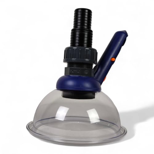 BoFiTec Mulmsauger Saugglocke Schlammsauger Teichreiniger transparent für Teleskopstange