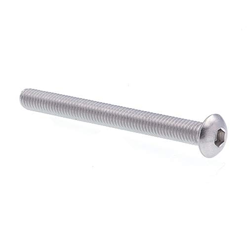 Prime-Line 9169173 - Tapón de rosca para llave de vaso, cabeza de botón, Hex (Allen), 10 – 32 x...