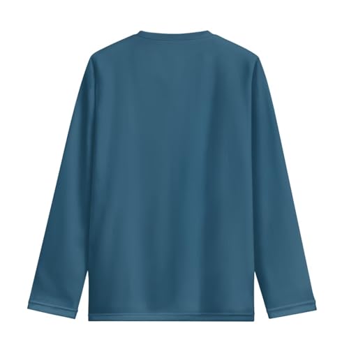 Image of Girls Basic Tee Shirts Outdoor Long Sleeve Shirt Winter Clothes Size 3-16 Top Fall Clothes Gift for Holiday