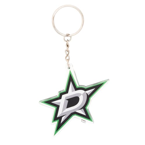 Porte-clés Dallas Stars acrylique accessoire de collection Ligue Nationale de Hockey LNH