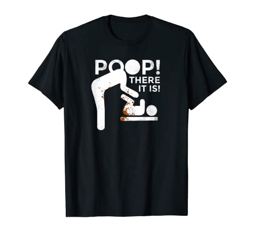 Poop There It Is Mom Dad - Pañal para bebé Camiseta