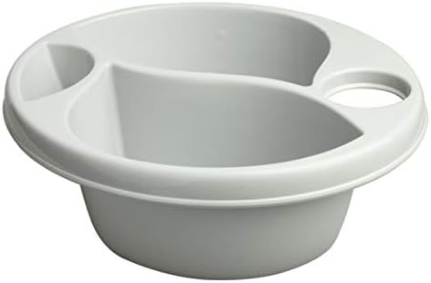 Baby Newborn Infant Bath Bathing Top n Tail Wash Bowl White