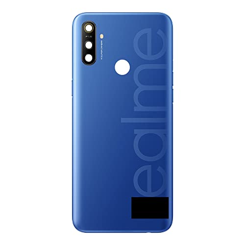 Image of Battery Back Door Panel Body for Realme Narzo 10A (RMX2020) (with Logo) (Check Model Properly) (So White)