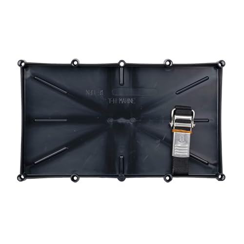 T-H Marine Battery Holder Tray with Stainless Steel Buckle for 31 Series Batteries - Durable Marine & RV Battery Holder with Secure Buckle & Easy Installation, Corrosion Resistant, NMMA Certified by T-H Marine - Used condition - US$17.80