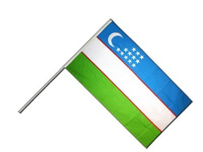Drapeau Ouzbékistan 60 x 90 cm pour décorer vos événements