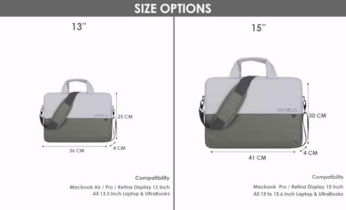 Probus Dual Tone Laptop Slim Sleeve Bag for 13.3 Inch Laptop/MacBook Probus Dual Tone Laptop Slim Sleeve Bag for 13.3 Inch Laptop/MacBook