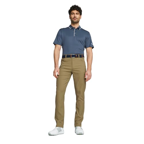 Image of PUMA Mens Dealer 5 Pocket Pants Casual - Blue