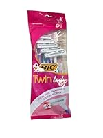 BIC Twin Lady Disposables Women's Razors - Pack of 5 Shavers