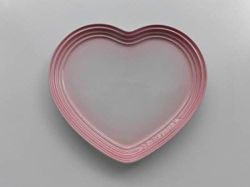 Amazon Co Jp ルクルーゼ ハートプレートlサイズパウダーピンク ホビー 通販