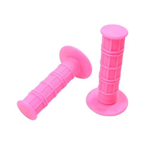 7/8" Motorcycle Handle Grips Dirt Bike Motorcross 22Mm 24Mm Truster Grips Motorcycle Ergonomic Bar End Non Slip Grip Gel Gep Scooter Cruiser Racing Mountain, Pink #TOP6