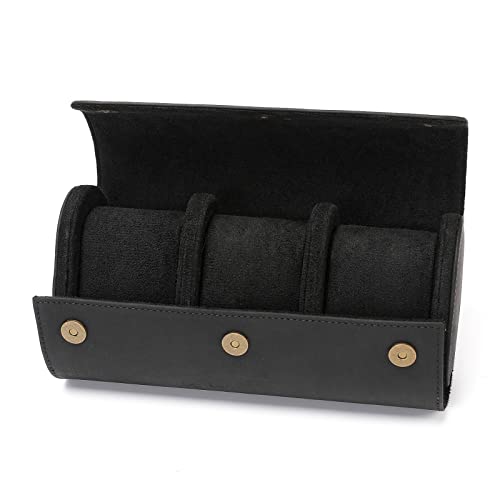 Boîtier de voyage pour montre multifonctionnel 1 2 3 compartiments en velours - 2