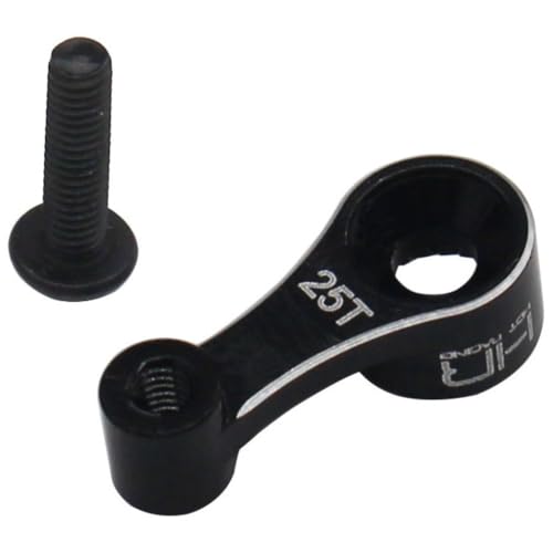 Aluminum 7075 25T Servo Horn with Built-in Spring for Losi 1/18 Mini LMT 4X4 Brushed Monster Truck RTR-LOS01026 Upgrade Parts - Green