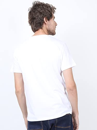 Image of Ketch Men Slim Fit Printed Half Sleeve T-Shirt