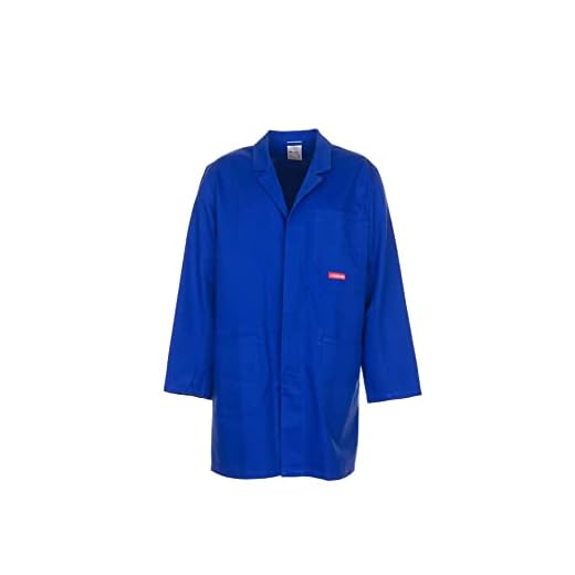 Planam 131056 - Abrigo de trabajo bw 290, tamaño 56, azul aciano,