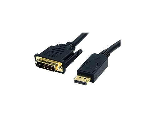 Cable DisplayPort a DVI de 1920x1200p macho negro 4XEM 4XDPMDVIMCBL adaptadores de cable de vídeo 2