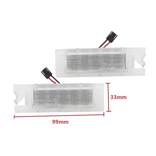 Lámpara matrícula LED Hyundai Tucson 2010-2014 plafón matrícula IX35 2010 2011 2012 2013 2