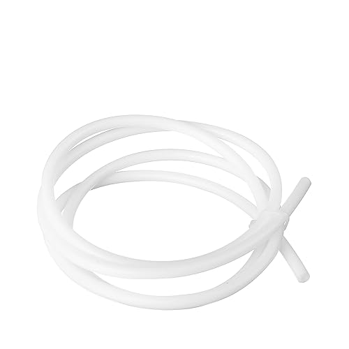 Image of Othmro 1Pcs PTFE Teflon Bowden Tube 3.28ft-3mm ID x 5mm OD-Milky White Connector Tubing for 3D Printer