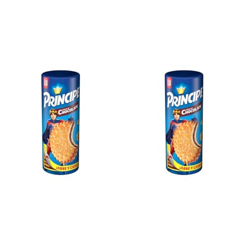 Príncipe Original Galletas Sandwich Rellenas de Crema de Chocolate 300g (Paquete de 2)