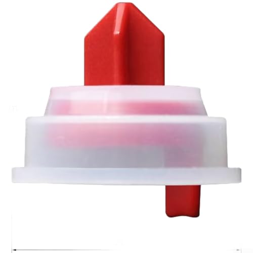 CashMuch Válvula de entrada para piezas de inodoro Grohe, arandela de sellado de diafragma para cisternas 43758, anillo de sellado de goma de silicona, 2,65 x 2,8 cm